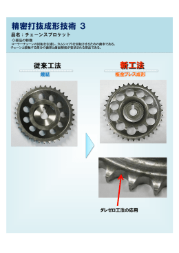 精密打抜成形技術 3 新工法
