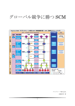 「グローバル競争に勝つSCM」のPDFダウンロード