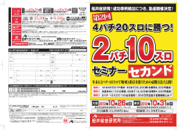 4パチ20スロに勝つ！