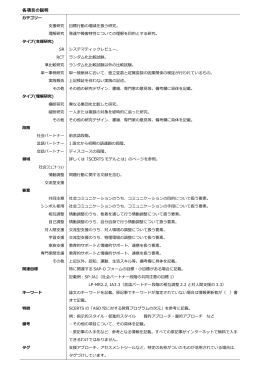 ご利用にあたって - SCERTS研究会