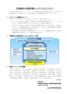 「広島県中小企業支援ネットワーク」について[PDF