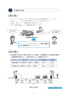排雪量の抑制（PDF：544KB）