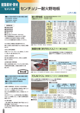 センチュリー耐火野地板 建築素材・資材 建築素材・資材