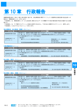 第10章 行政報告システム - 日本産業廃棄物処理振興センター