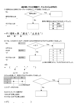 = IF ( 信号 = 青 , " 渡 る " , " 止 ま る " ) = ( , " " , &q