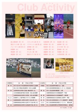 柔道部（男・女）