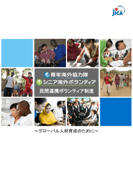 「民間連携ボランティア制度」（PDF/1.37MB）