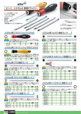 ビーハ システム4 差替ドライバー