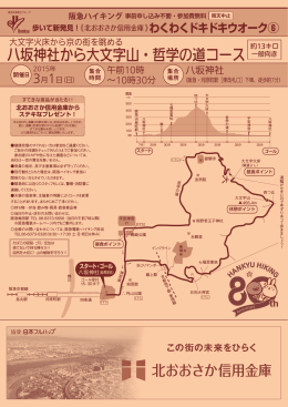 八坂神社から大文字山・哲学の道コース