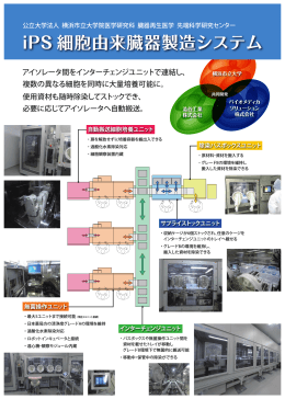 iPS 細胞由来臓器製造システム - バイオメディカ・ソリューション