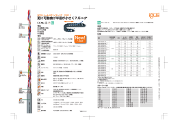 更に可動曲げ半径が小さく7.5&times;d*