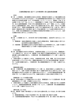 三重県景観計画に基づく公共事業等に係る通知取扱要綱（PDF形式57KB）