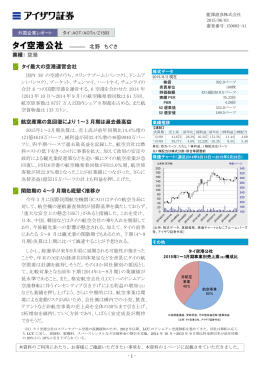 タイ空港公社 - アイザワ証券