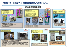 【参考2】「きぼう」搭載実験装置の概要(1/3)