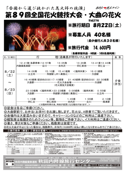 第89回全国花火競技大会・大曲の花火