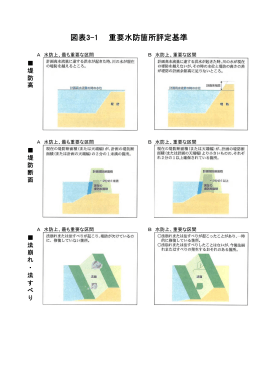 重要水防箇所の評定基準 （PDFファイル 271.1KB）