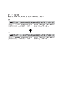 表記に誤りがありましたので、訂正してお詫び申し上げます。