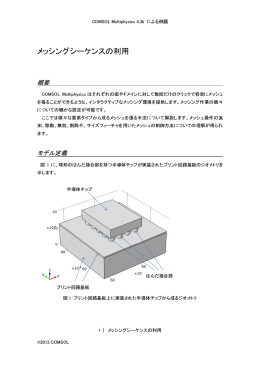 メッシングシーケンスの利用・手順書(PDF形式)