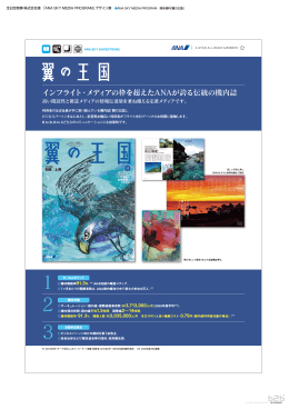 インフライト・メディアの枠を超えたANAが誇る伝統の機内誌