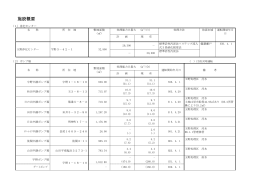下水道施設の概要