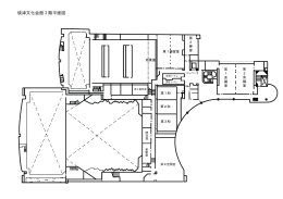 焼津文化会館 3 階平面図