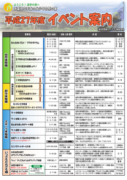 こちら - 千葉県立手賀の丘少年自然の家