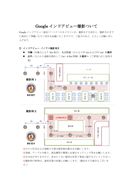 Googleストリートビュー 撮影について（PDF版）