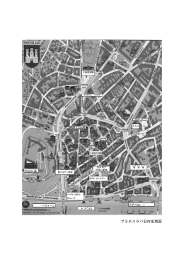 ブラチスラバ旧市街地図