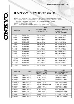 AVアンプ