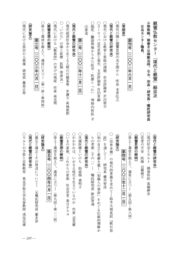 『現代と親鸞』総目次