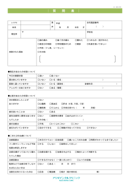 現在のあなたの状態について 今日の健康状態 良い 良くない 薬は飲んで