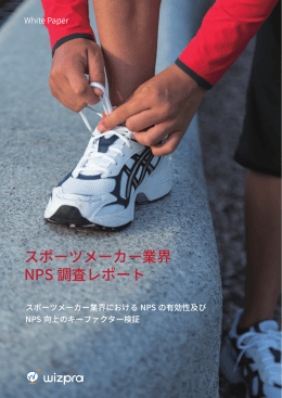 PDFはこちらスポーツメーカー業界レポート