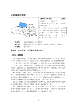 北部保健医療圏