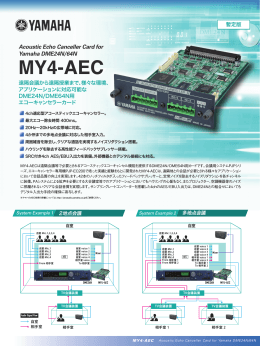 Acoustic Echo Canceller Card for Yamaha DME24N/64N