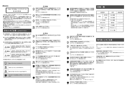 FOMA アダプタ用ルーフトップアンテナ 02 取扱説明書