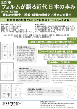 フォルムが語る近代日本の歩み