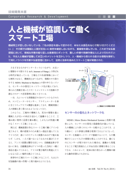 人と機械が協調して働く スマート工場