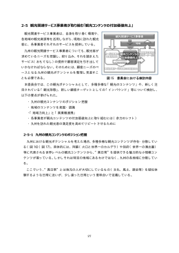 2-5 観光関連サービス事業者が取り組む「観光コンテンツの付加価値向上」