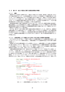 3. 3 新エネ・省エネ普及に関する限定合理性の考察
