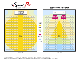 従来の40Wスピーカー使用例
