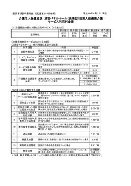 介護老人保健施設 浦安べテルホーム（従来型）短期入所療養介護