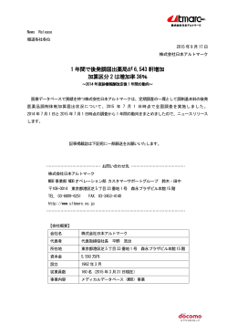 1 年間で後発調届出薬局が 6,543 軒増加 加算区分