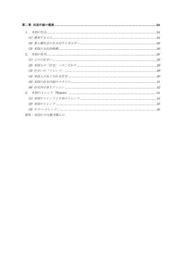 (1) 増加する人口 ......................................................