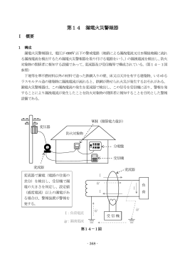 第14 漏電火災警報器