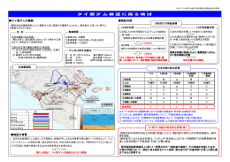 タイ原ダム検証に係る関係住民説明配付資料（PDF：300KB）