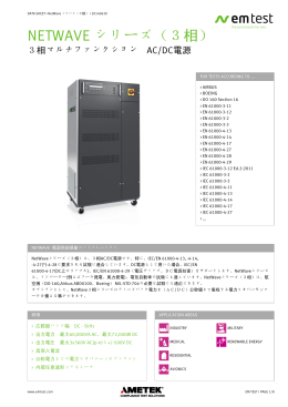 NetWave シリーズ（3相）