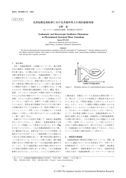 光誘起構造相転移における非線形性と巨視的振動現象