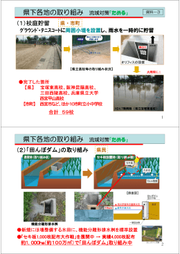 県下各地の取り組み 県下各地の取り組み