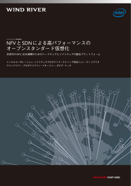 NFVとSDNによる高パフォーマンスの オープンスタンダード
