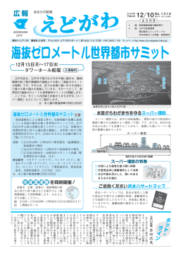 海抜ゼロメートル世界都市サミット